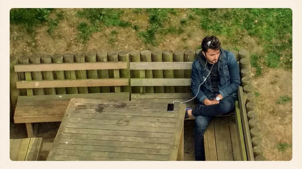 A thoughtful image representing emotional distance and connection