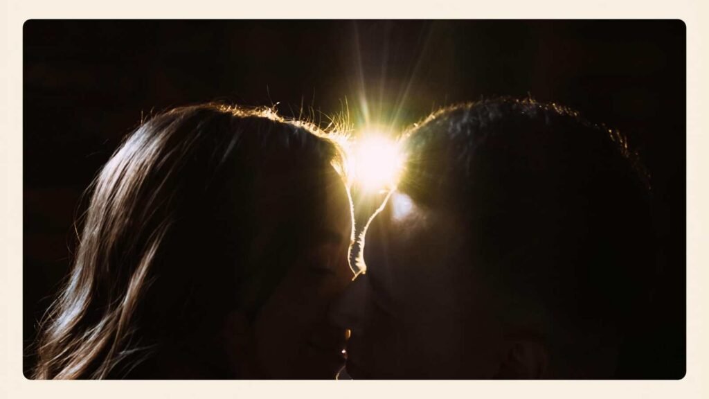 A warm mature relationship image representing renewed passion and closeness