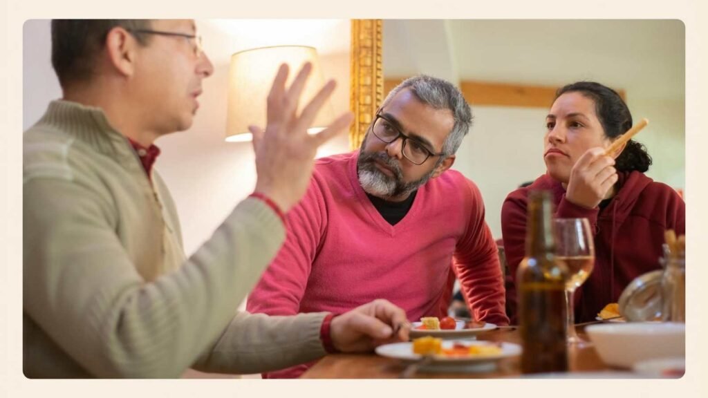 A calm image representing family boundaries and midlife caregiving