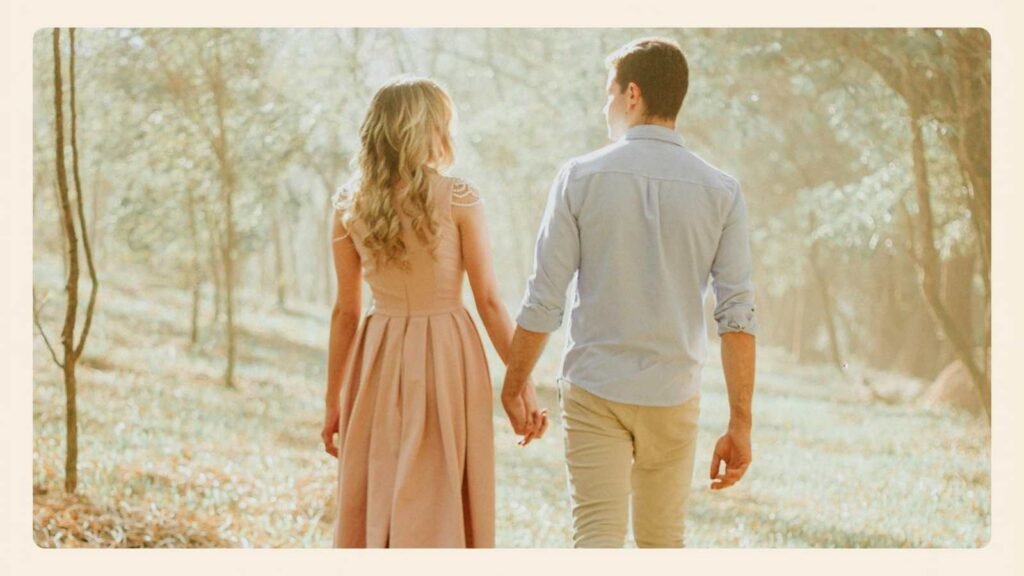 A warm image representing renewed happiness and passion in a relationship