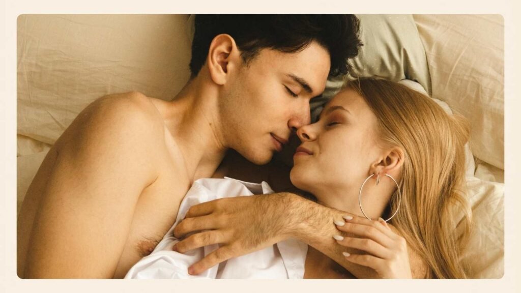 A warm mature relationship image representing emotional intimacy